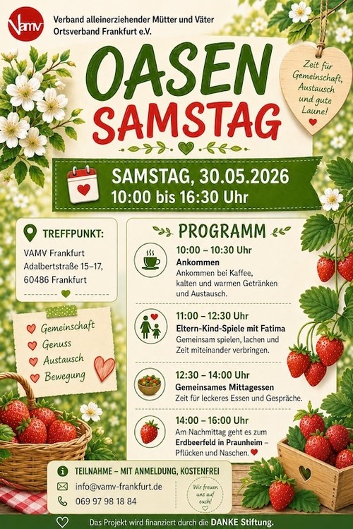 Oasen-Samstag im VAMV