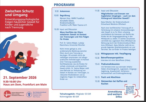 Fachtag: Zwischen Schutz und Umgang