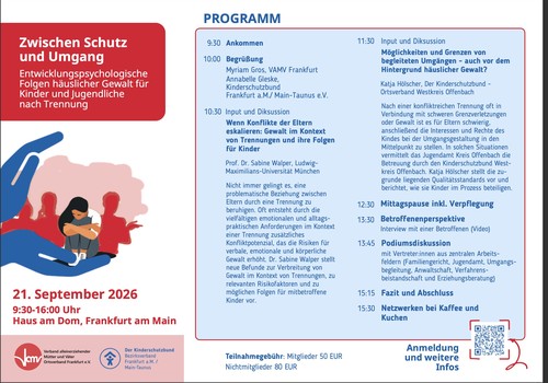 Fachtag: Zwischen Schutz und Umgang