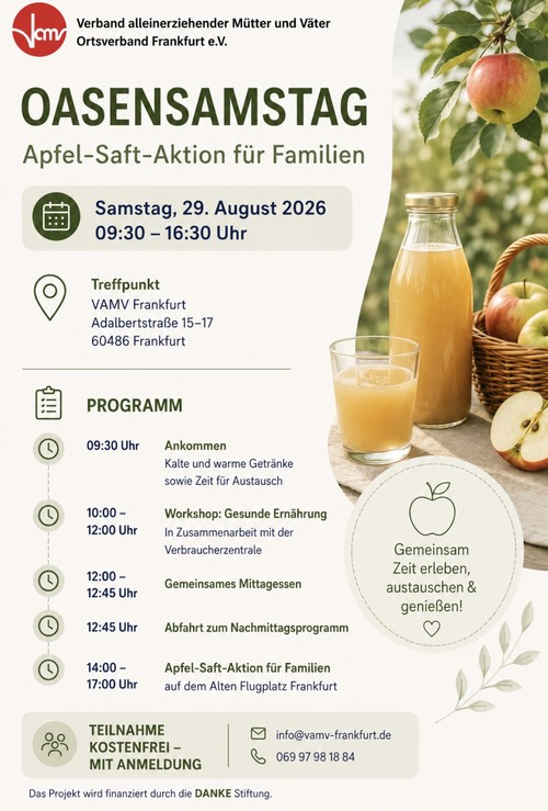 Oasen-Samstag im VAMV