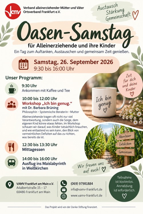 Oasen-Samstag